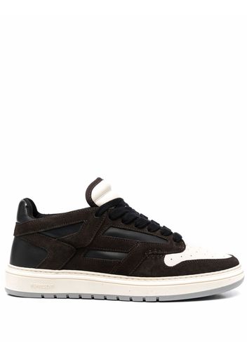 Represent panelled lace-up sneakers - Braun