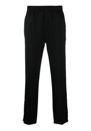 Represent straight-leg elasticated trousers - Schwarz