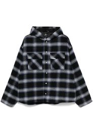 Represent checked jacket - Blau