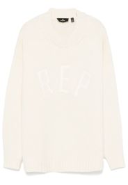 Represent Pullover mit Logo - Weiß