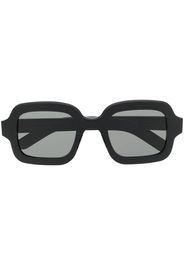 Retrosuperfuture Benz rectangular frame sunglasses - Schwarz
