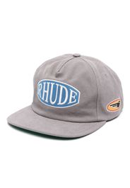 Rhude Off Roading logo-embroidered cap - Grau