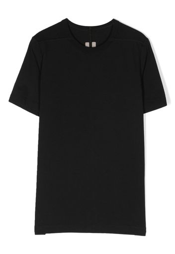 Rick Owens Kids round-neck cotton T-shirt - Schwarz