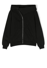 Rick Owens Kids Mountain zip-up hoodie - Schwarz