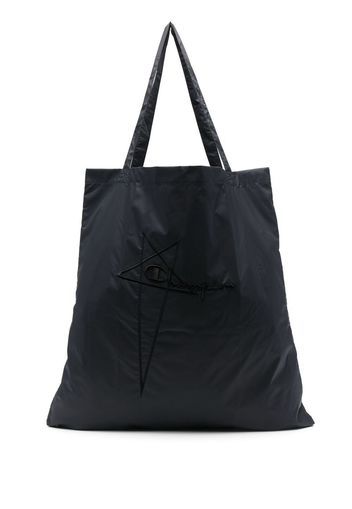 Rick Owens X Champion Jumbo Shopper - Schwarz