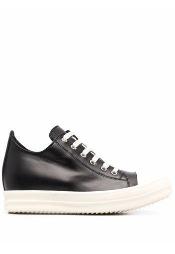 Rick Owens high-top lace-up sneakers - Schwarz