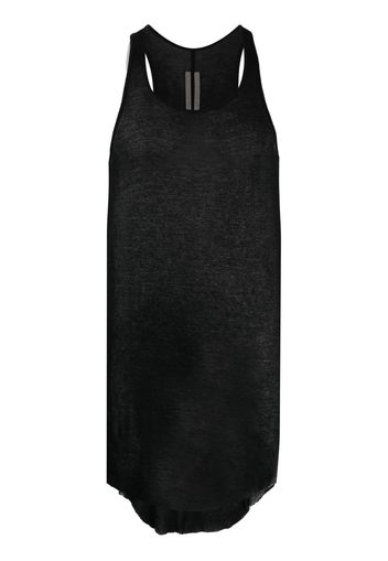 Rick Owens Geripptes Top - Schwarz