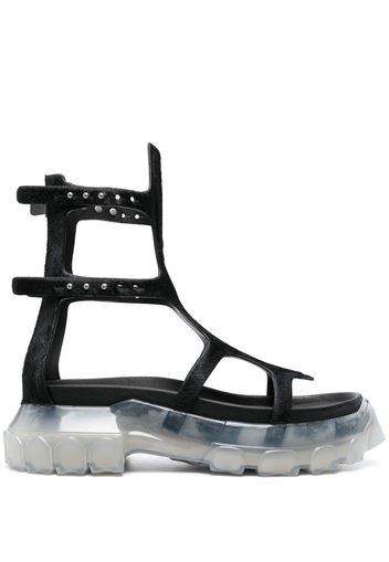 Rick Owens Spartan Tractor Gladiator sandals - Schwarz