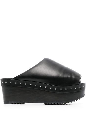 Rick Owens Sabot Mules - Schwarz