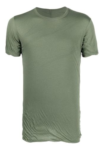 Rick Owens ruched short-sleeved T-shirt - Grün