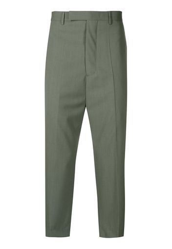 Rick Owens slim-cut leg trousers - Grün