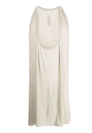 Rick Owens scoop-neck cotton tank top - Grau