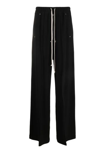 Rick Owens Geth Belas drawstring-waist trousers - Schwarz