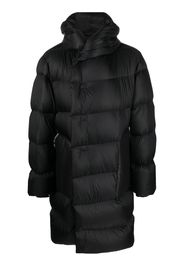 Rick Owens hooded padded coat - Schwarz