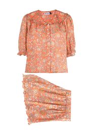 Rixo Alva pajama set - Orange