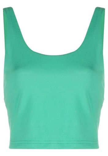 RLX Ralph Lauren Cropped-Tanktop mit U-Ausschnitt - Grün