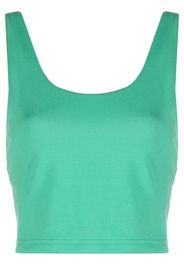 RLX Ralph Lauren Cropped-Tanktop mit U-Ausschnitt - Grün