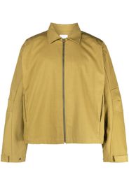 ROA zip-front shirt jacket - Grün