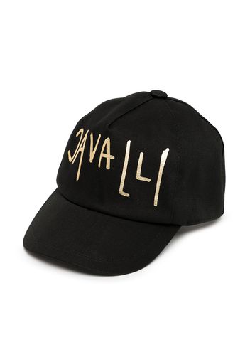 Roberto Cavalli Junior graphic-print baseball cap - Schwarz