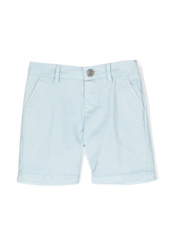 Roberto Cavalli Junior Shorts mit Logo-Stickerei - Blau