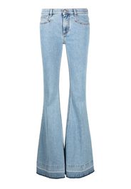 Roberto Cavalli mid-rise flared jeans - Blau