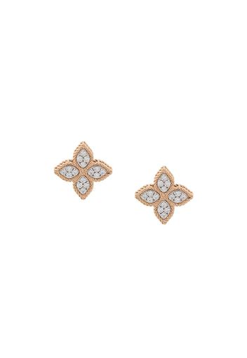 Roberto Coin 18kt Goldohrstecker mit Diamanten - ROSE GOLD