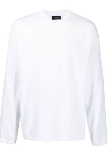 Roberto Collina crew-neck cotton jumper - Weiß