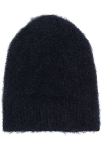 Roberto Collina alpaca wool-blend knitted beanie - Blau