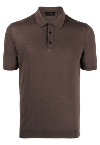 Roberto Collina POLO SHIRT - Braun