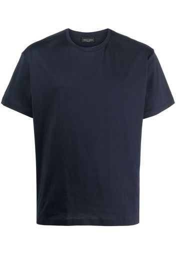 Roberto Collina plain cotton T-shirt - Blau