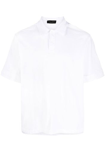 Roberto Collina classic cotton polo shirt - Weiß