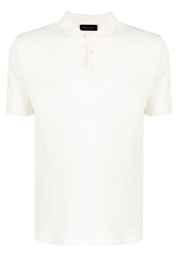 Roberto Collina classic linen T-shirt - Nude