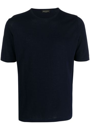 Roberto Collina basic short-sleeved T-shirt - Blau