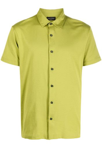 Roberto Collina short-sleeve cotton shirt - Grün