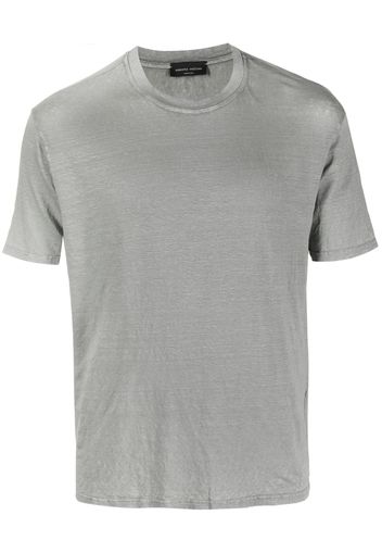 Roberto Collina round-neck T-shirt - Grau