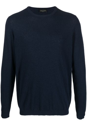 Roberto Collina long sleeves sweatshirt - Blau