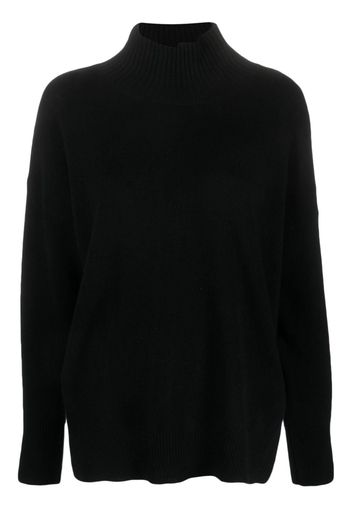 Roberto Collina high-neck wool-cashmere jumper - Schwarz