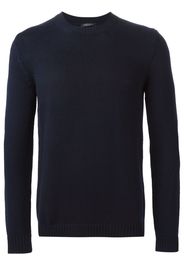 Roberto Collina Pullover mit Rundhalsausschitt - Blau