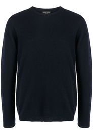 Roberto Collina fine-knit cashmere sweatshirt - Blau