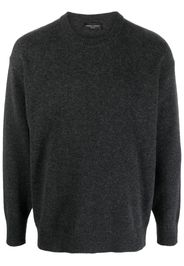 Roberto Collina long-sleeve merino-wool jumper - Grau