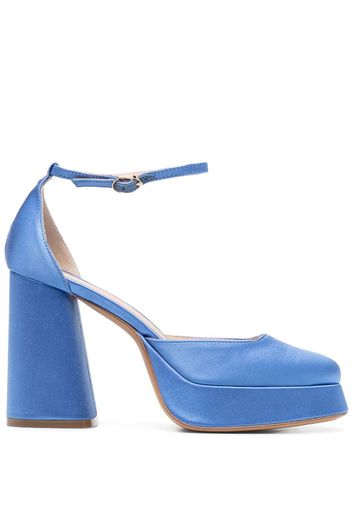 Roberto Festa Nicla 110mm square-toe pumps - Blau