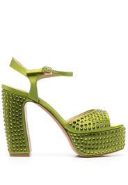 Roberto Festa spike-detail 125mm heeled sandals - Grün