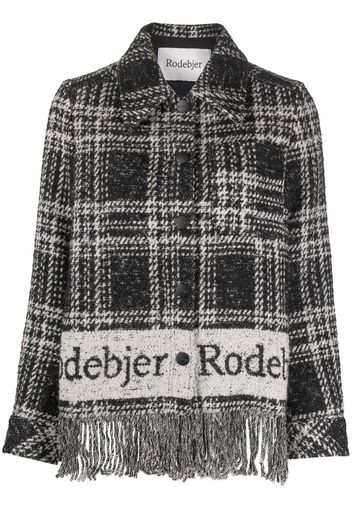 Rodebjer Olivia logo-print jacket - Schwarz