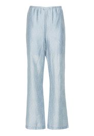 Rodebjer Lunara straight-leg trousers - Blau
