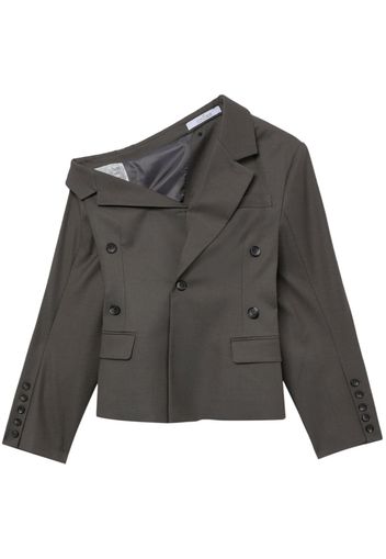 Rokh asymmetric single-breasted blazer - Grau