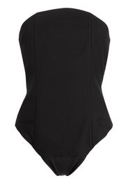 Rokh slim-cut panelled bodysuit - Schwarz