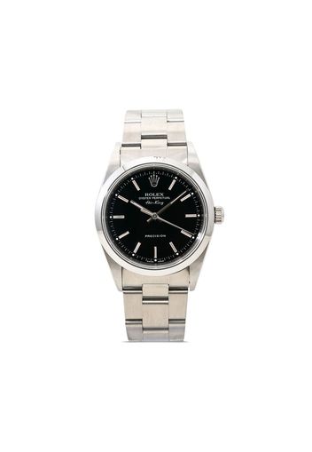 Rolex pre-owned Air King 34mm - Schwarz