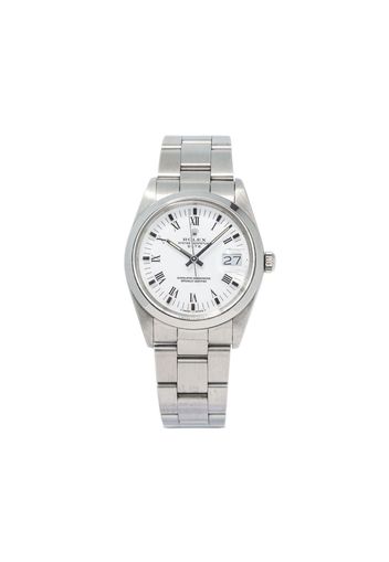 Rolex 1993 pre-owned Oyster Perpetual Date 34mm - WHITE