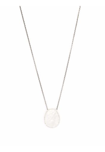 Rosa Maria sterling silver shell necklace - Silber