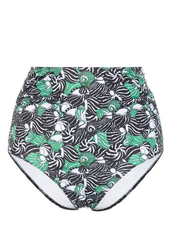 Roseanna Lino Coquillages graphic-print bikini brief - Schwarz